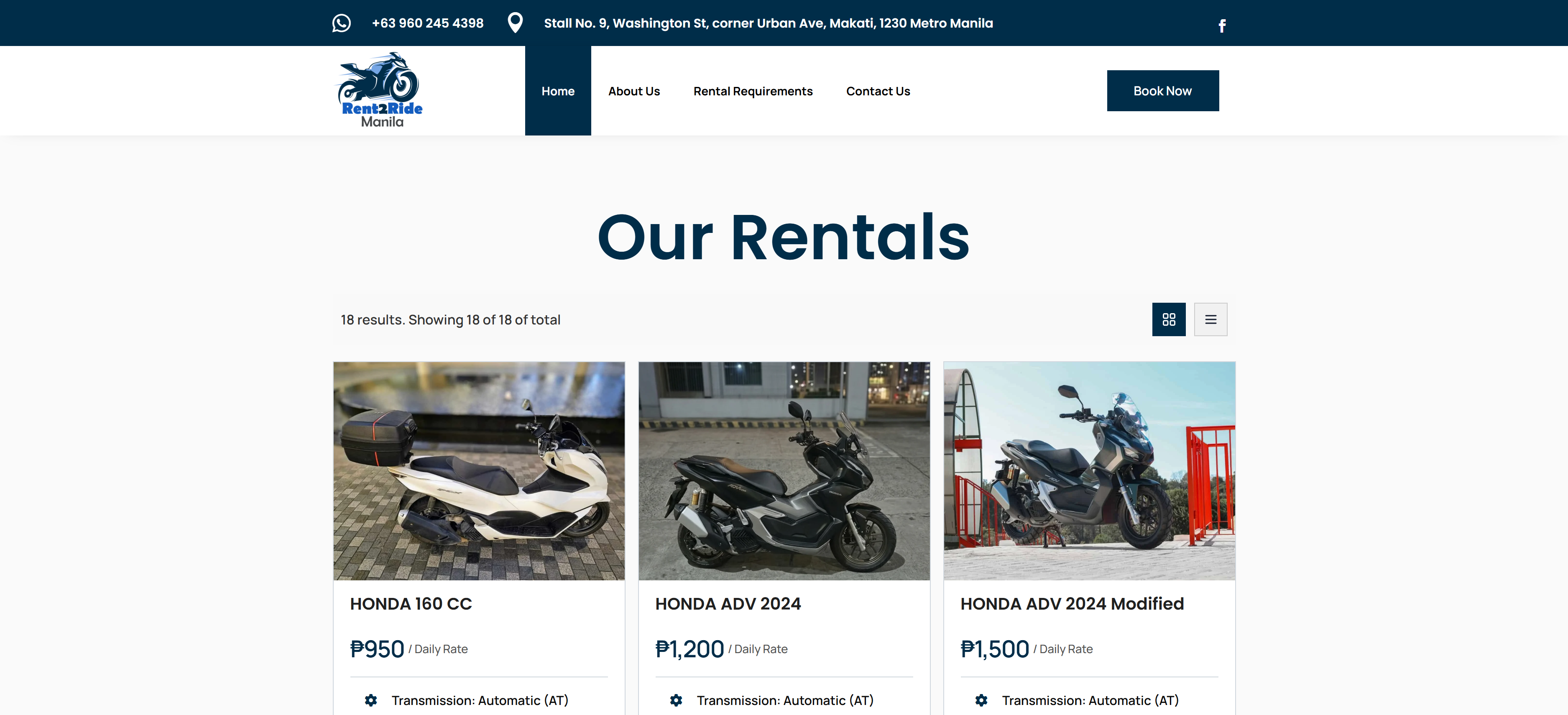 Rent2Ride Manila
